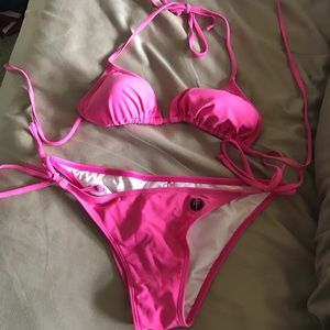 PINK RED DRAGON BIKINI